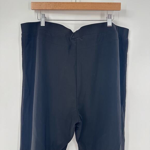 Frank Lyman Womens‎ Size 22 Pull On Pants Black Dress Career Slinky Seamed - Picture 6 of 12